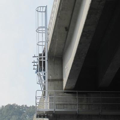 알루미늄제교량난간 사진