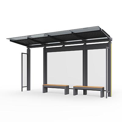 버스승강장 사진