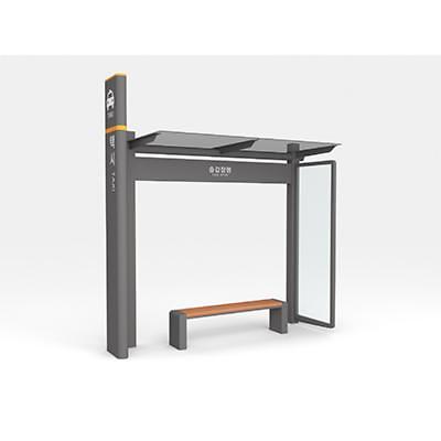 버스승강장 사진