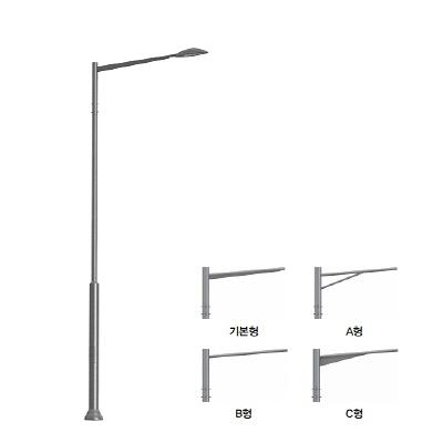 철제가로등주 사진