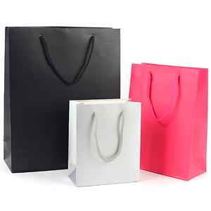 심플 칼라 무지 쇼핑백 1P 사진