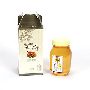 강화 천연 벌꿀 아카시아꿀, 잡화꿀 - 1.2kg 사진