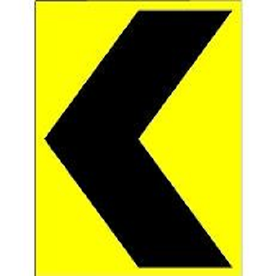 갈매기표지판 사진