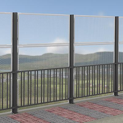 알루미늄제교량난간 사진