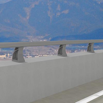 알루미늄제교량난간 사진