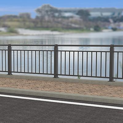 알루미늄제교량난간 사진