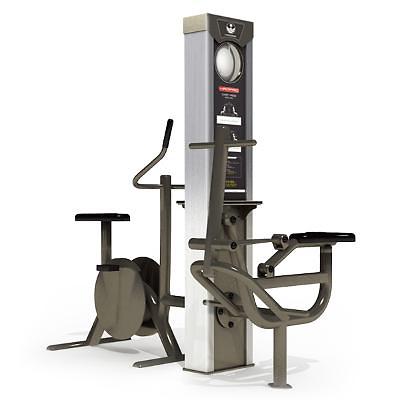 야외운동기구 사진