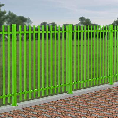 창살형울타리 사진