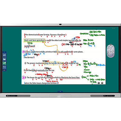 인터랙티브화이트보드 사진