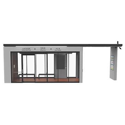 버스승강장 사진