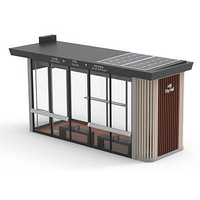 버스승강장 사진