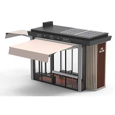 버스승강장 사진