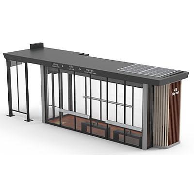 버스승강장 사진