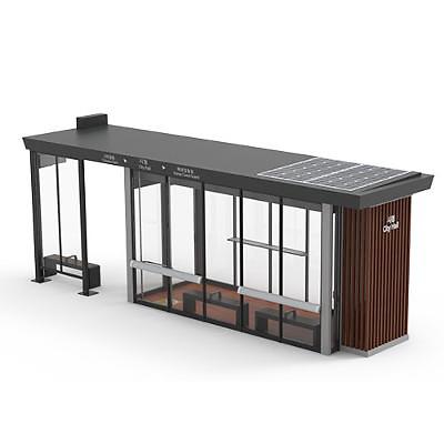 버스승강장 사진