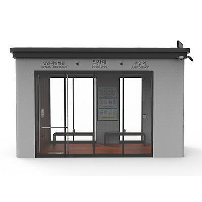 버스승강장 사진