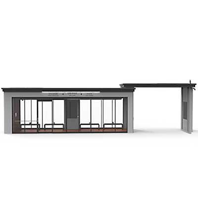 버스승강장 사진