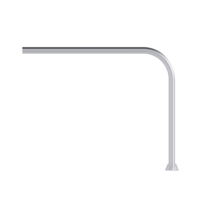 도로안전표지판지주 사진