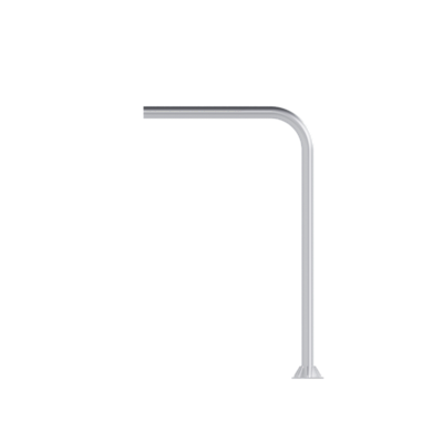 도로안전표지판지주 사진