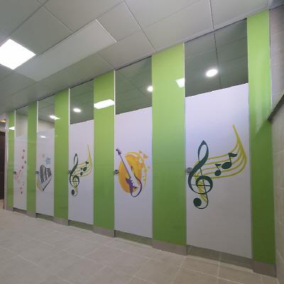 화장실칸막이 사진