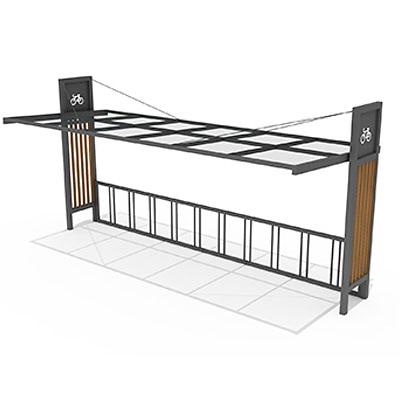 자전거보관대 사진