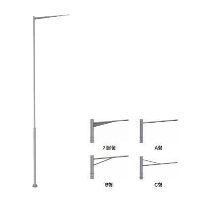 철제가로등주 사진