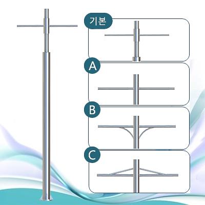 스테인리스가로등주 사진