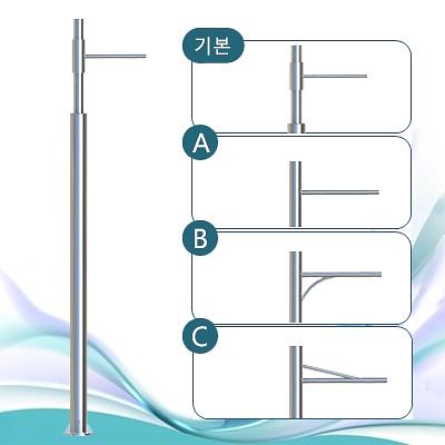 스테인리스가로등주 사진