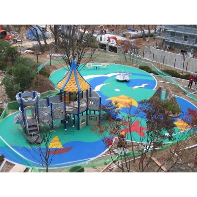 어린이놀이시설탄성포장재 사진