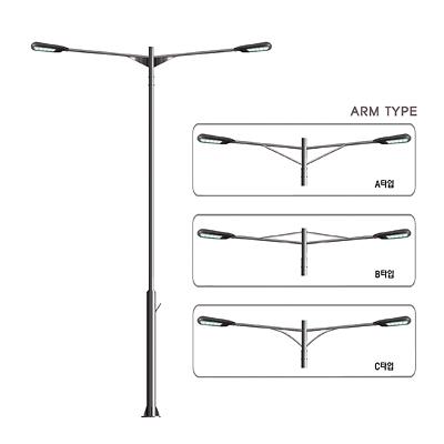 스테인리스가로등주 사진