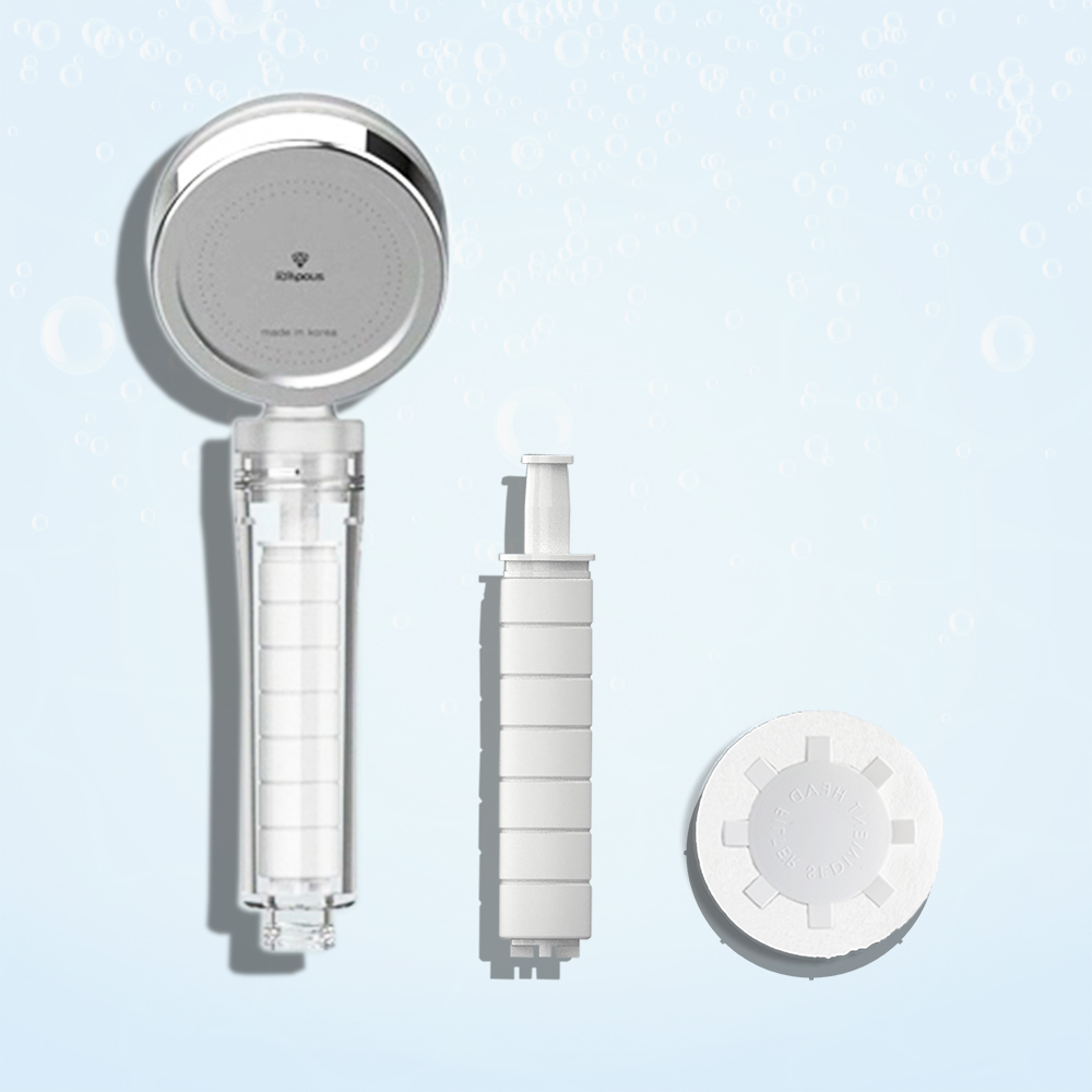 이온폴리스 베이직 듀얼필터 샤워기 사진