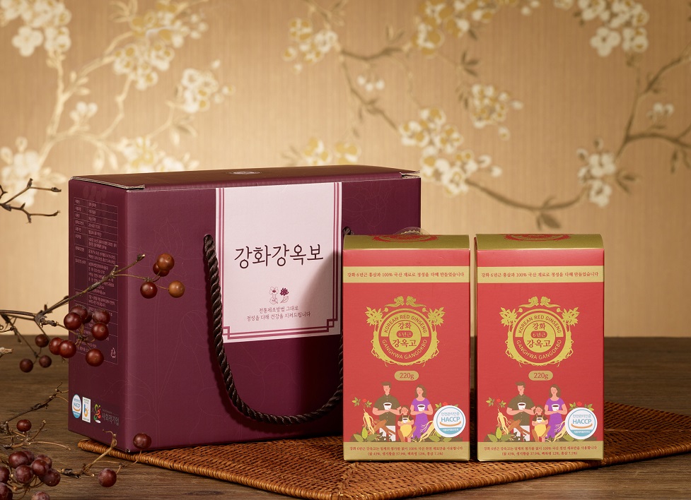 [강화초록식품주식회사]강화 강옥보 세트(강옥고 220g*2회)) 사진