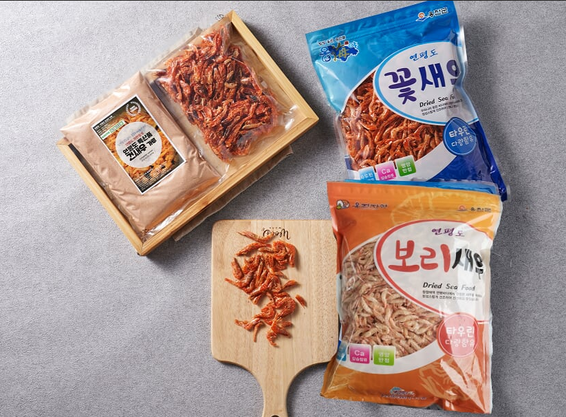연평도건새우 선물세트 사진
