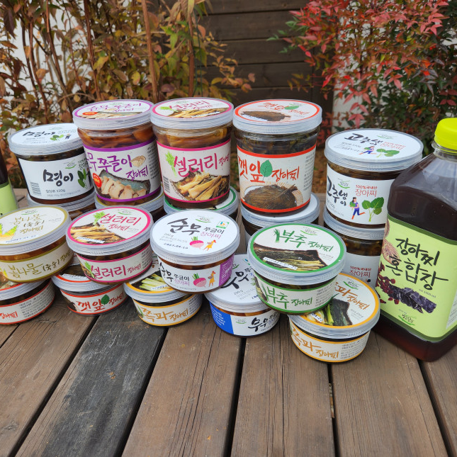 빚고담고 국내산 강화 수제 반찬 장아찌 500g 사진