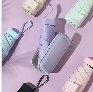 시크론 파스텔 6단 미니 UV 양우산 1P 사진